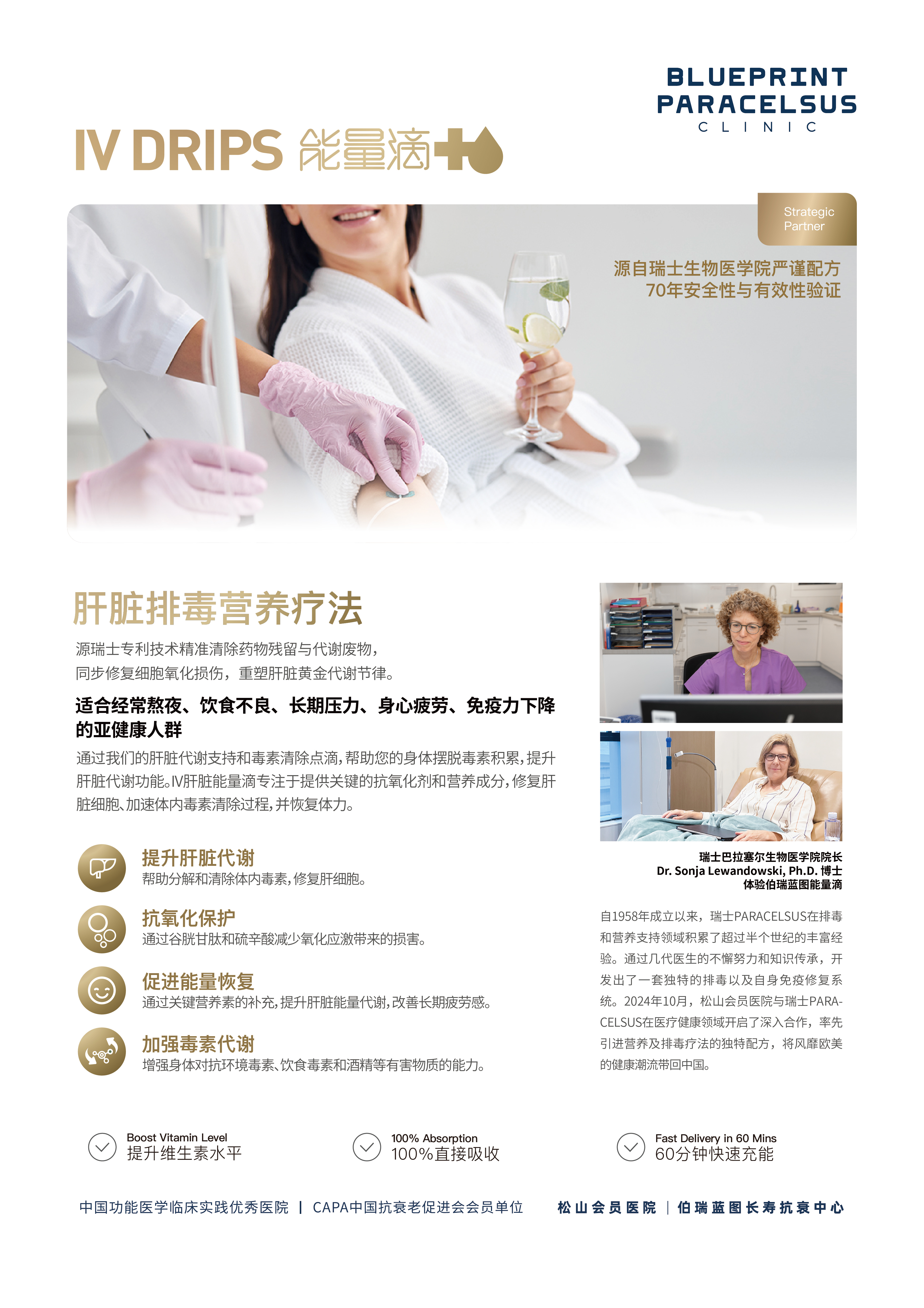 IV 能量滴（静脉营养滴注）院内宣传海报