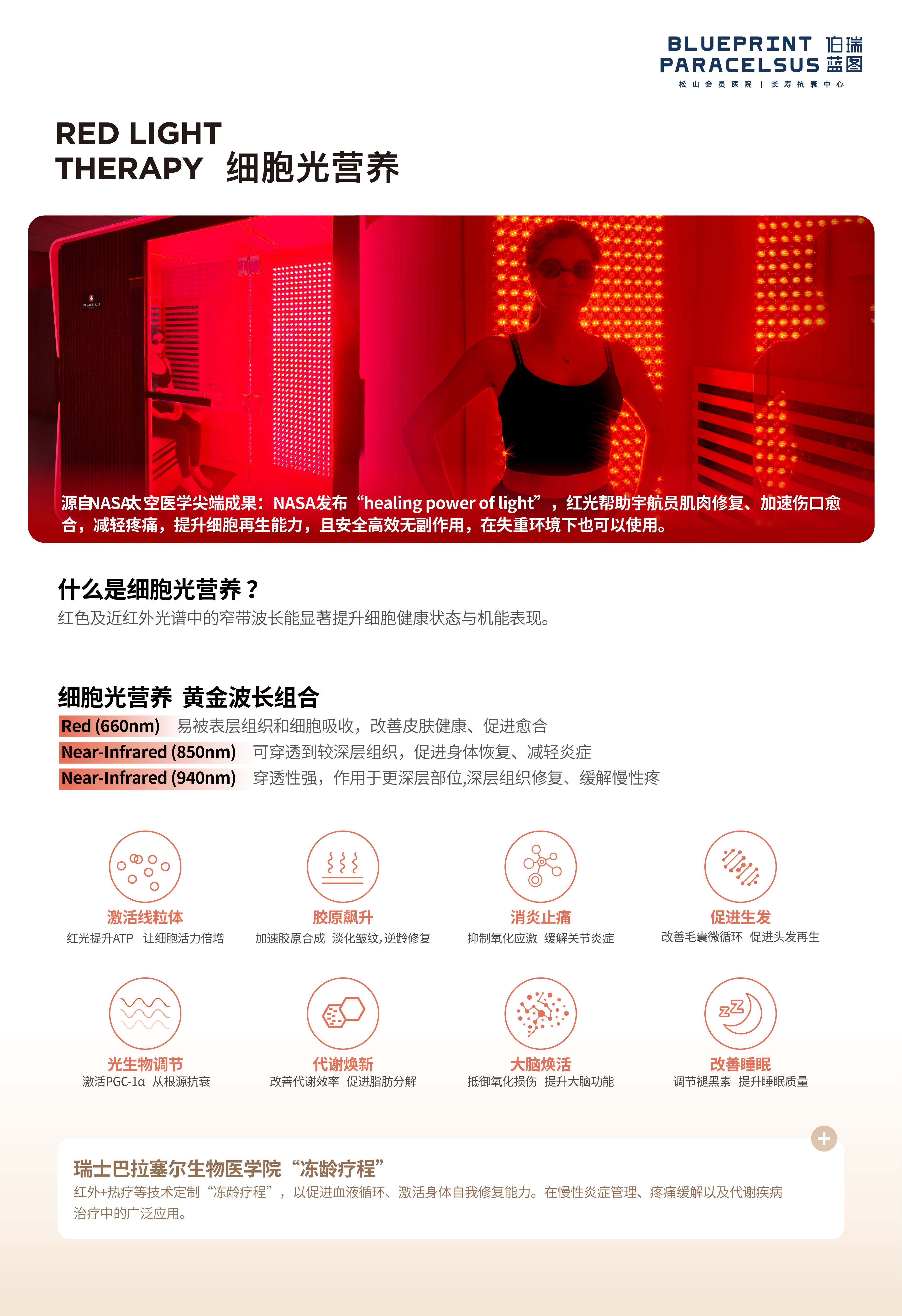 伯瑞蓝图细胞光营养 / 红光疗法舱